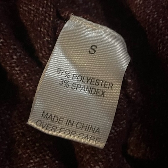 Fortune + Ivy Maroon Sweater - Picture 7 of 7